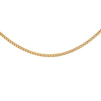 9ct gold 2.9g 18 inch curb Chain